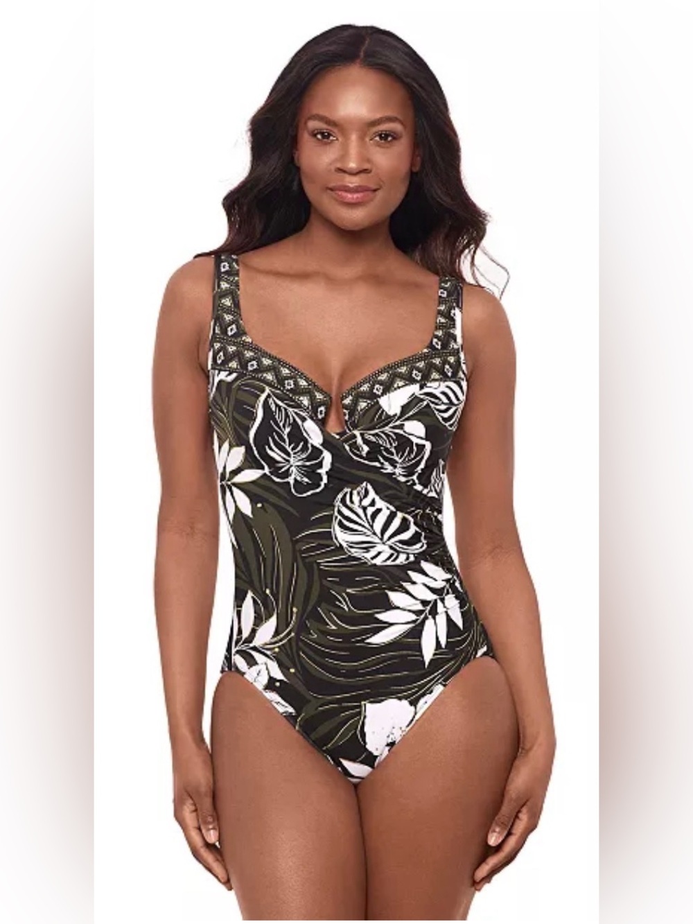 Miracle suit Women's Elle Dorado Escape Underwired One-Piece Swimsuit